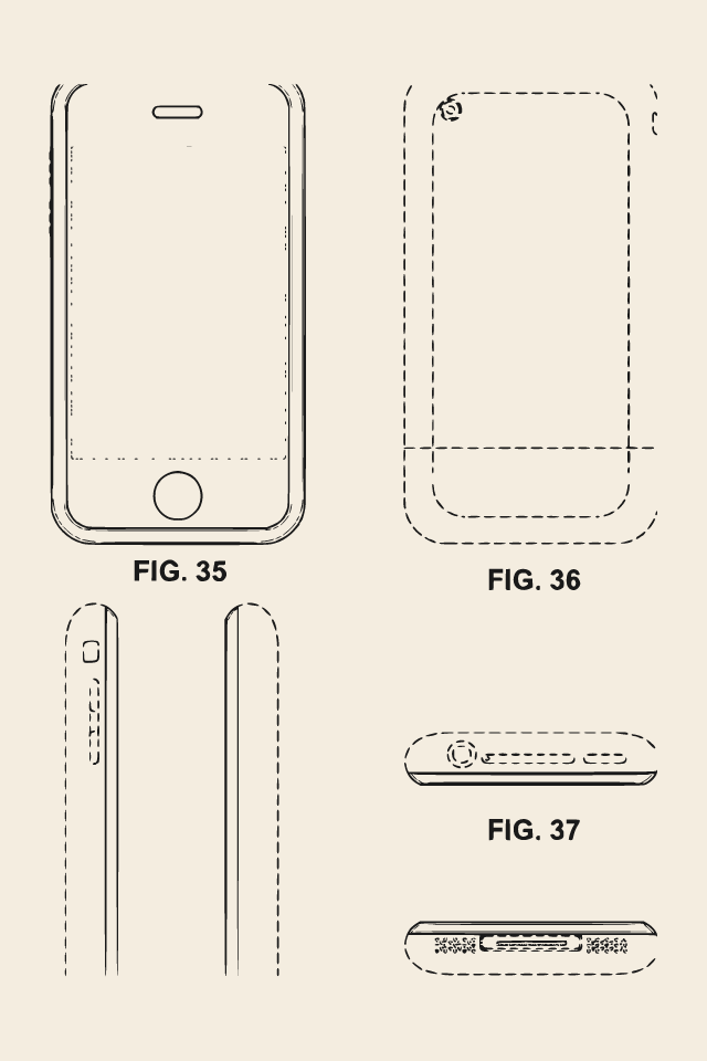 iPhone patent print